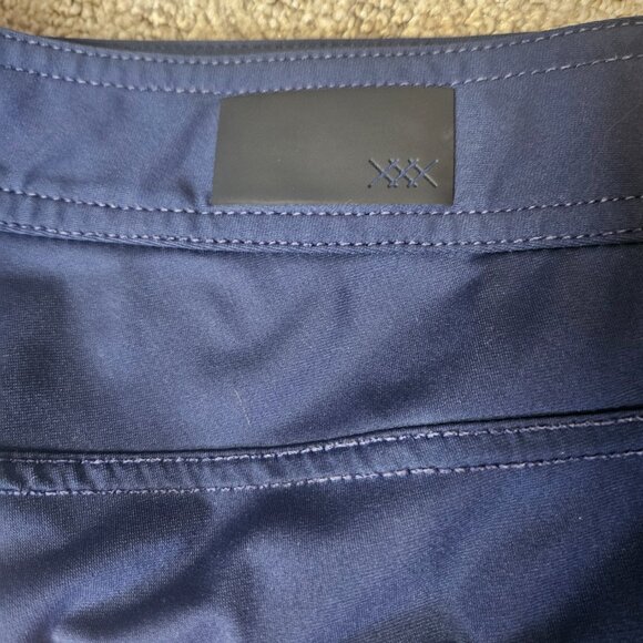 RHONE Commuter 5 Pocket Pants Slim Straight Men's 32x30 Blue Performance Golf - Picture 8 of 12